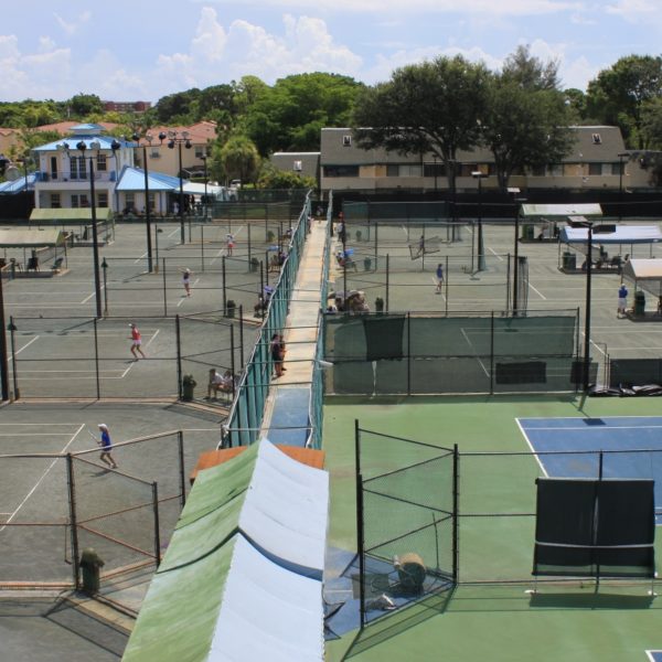 Tennis School HIT courts all