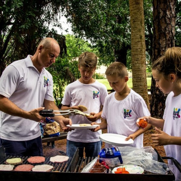 Tennis Academy in Florida cooking