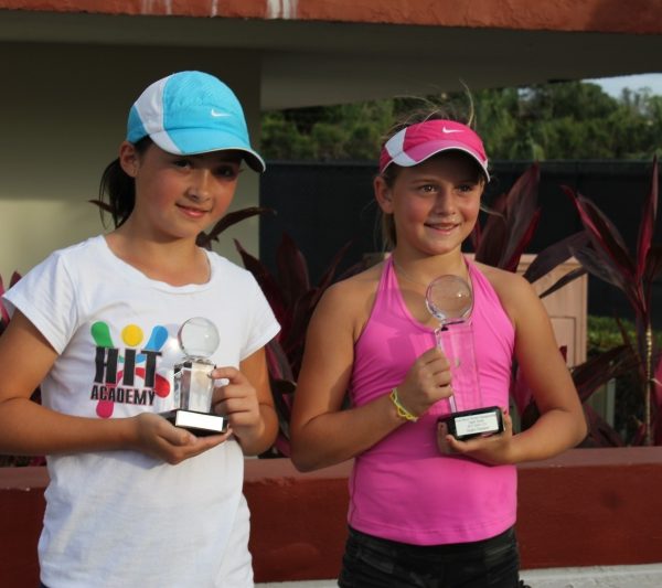 Tennis Academy in Florida players with trophy